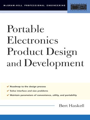 cover image of Portable Electronics Product Design and Development